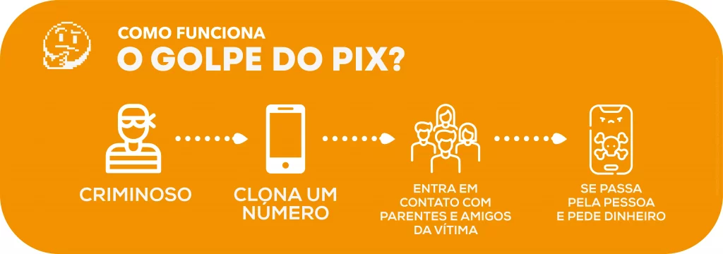 Infográfico 12 modalidades golpe PIX mais perigosas 2025
